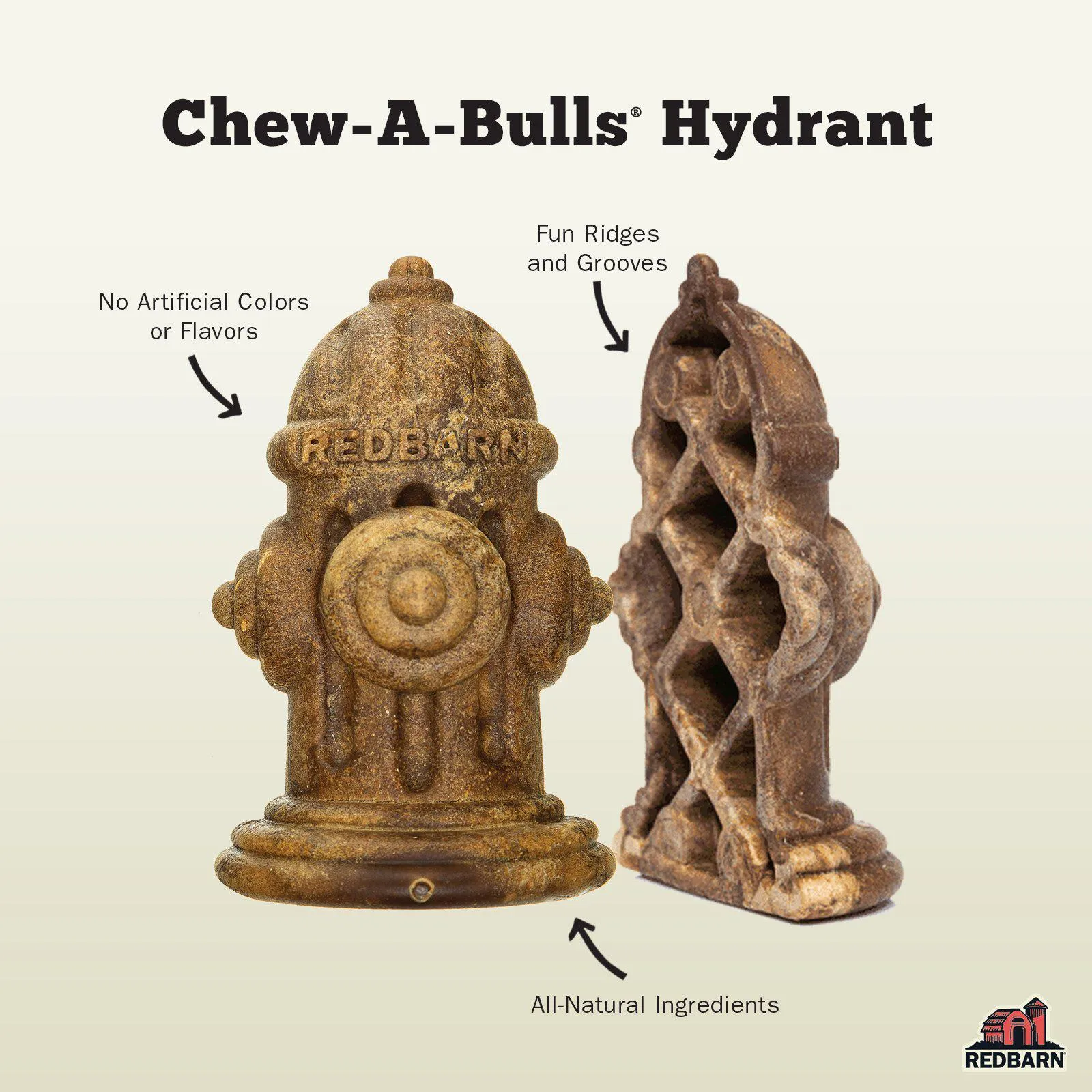 Chew-A-Bulls Hydrant Dog Chews - Medium