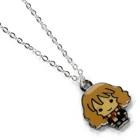 Chibi Hermione Granger Silver Plated Necklace