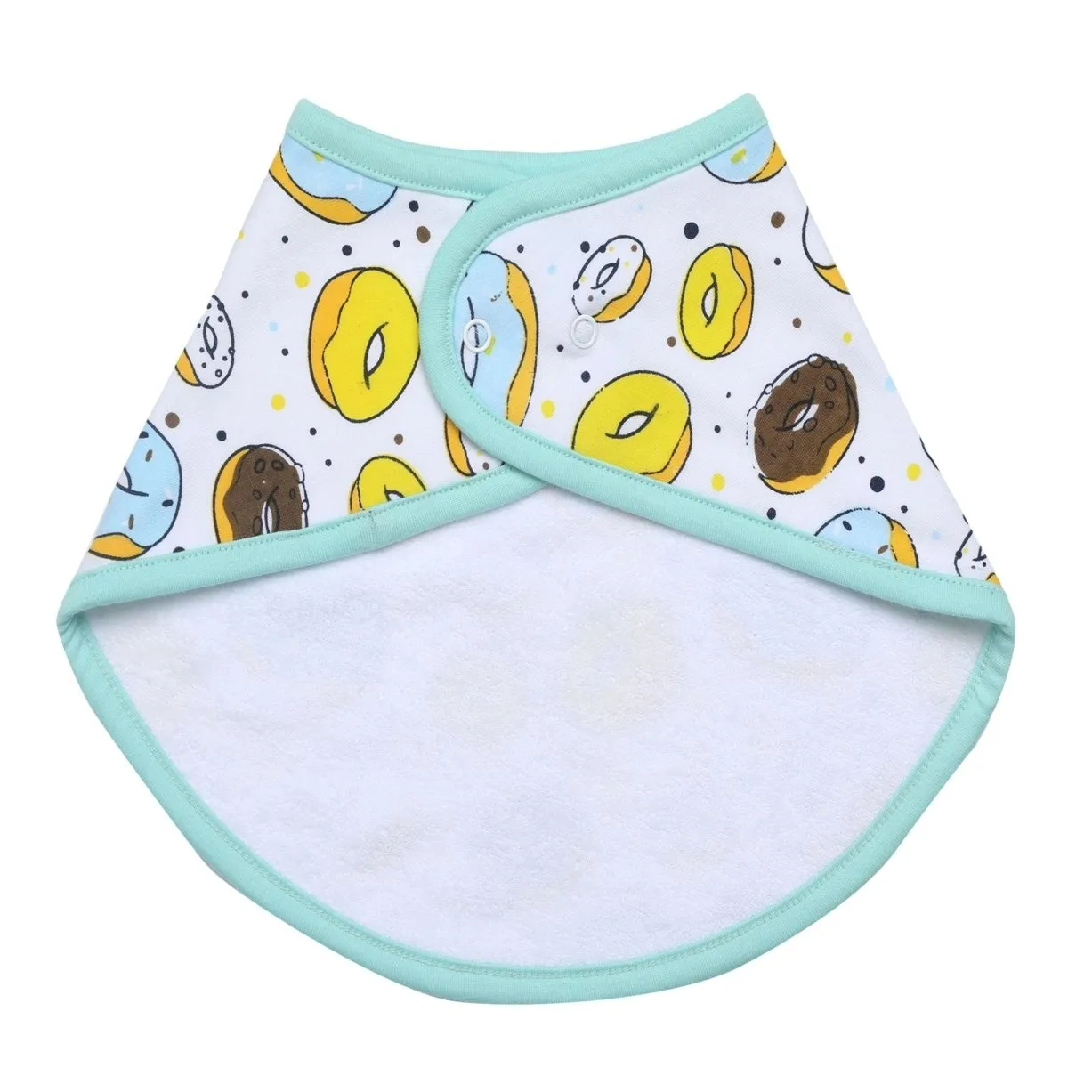 Combo Of Meow Meow And Sweet like A Doughnut Feeding Bibs- (Pack of 2)