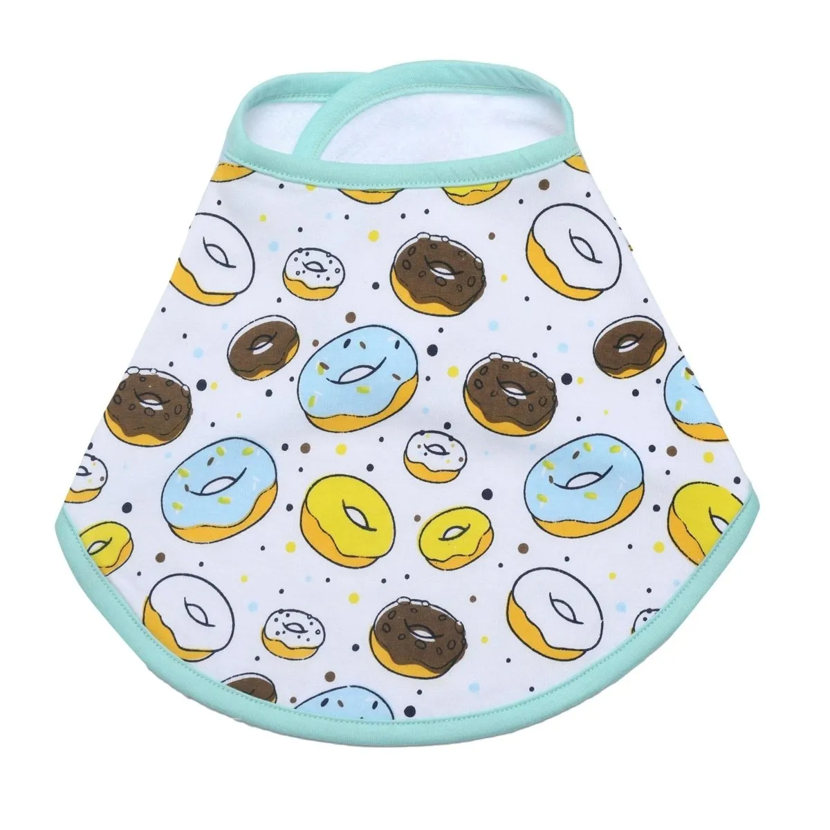 Combo Of Meow Meow And Sweet like A Doughnut Feeding Bibs- (Pack of 2)