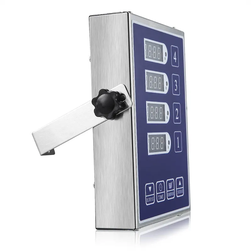 Commercial Stainless Steel Kitchen Zero Error Four-channel Timer