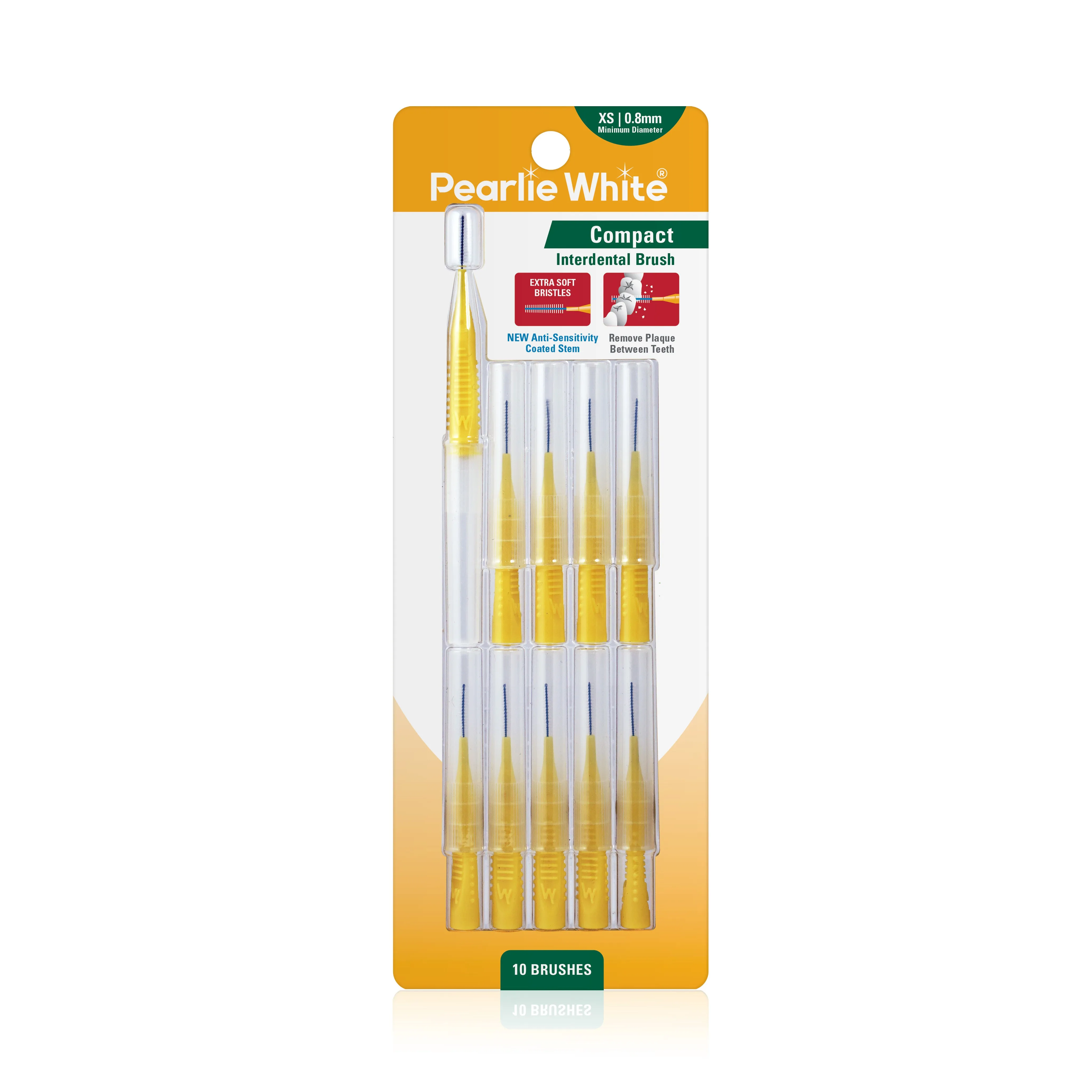 Compact Interdental Brushes - Pack of 10s