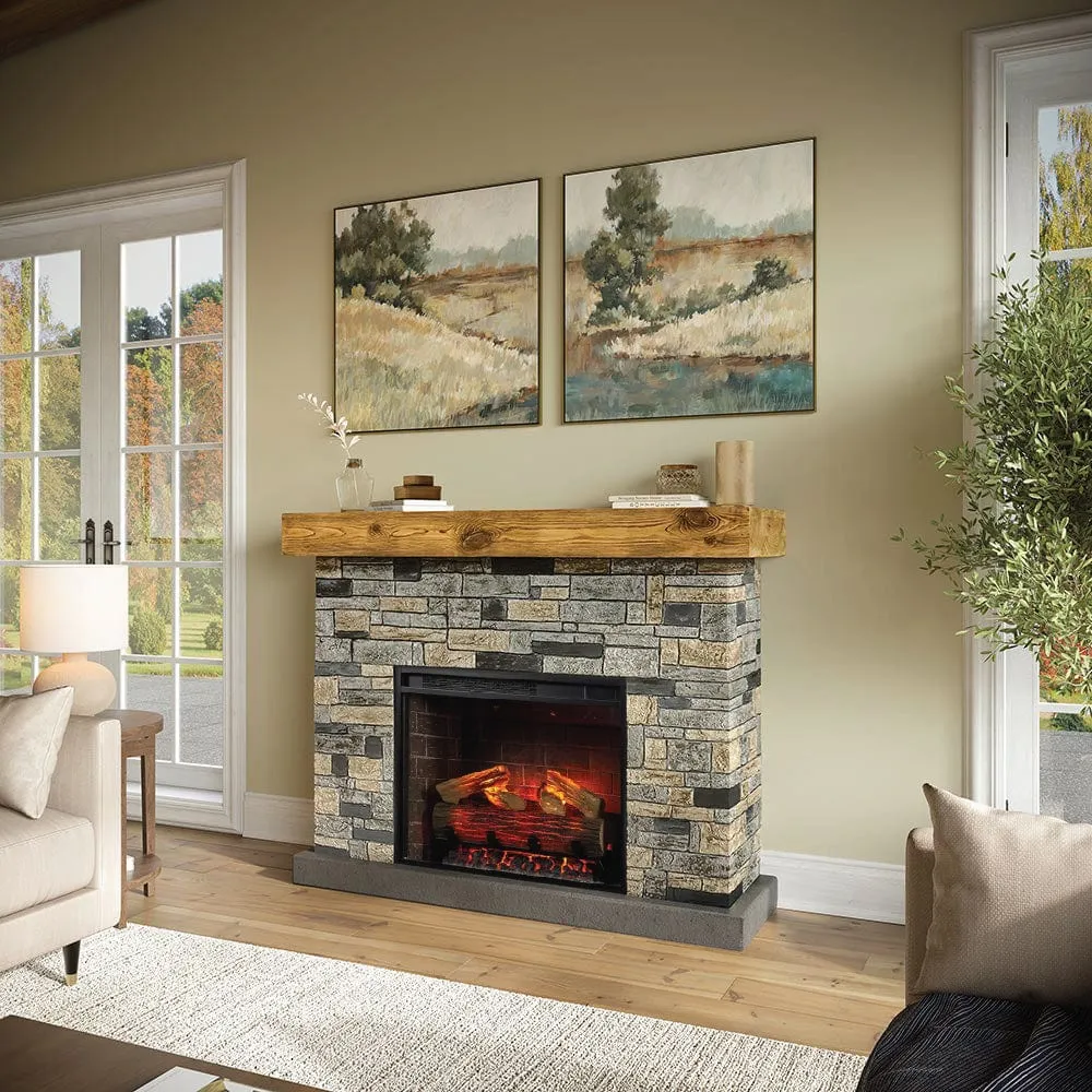 Country Living Dixson Electric Fireplace Mantel Package