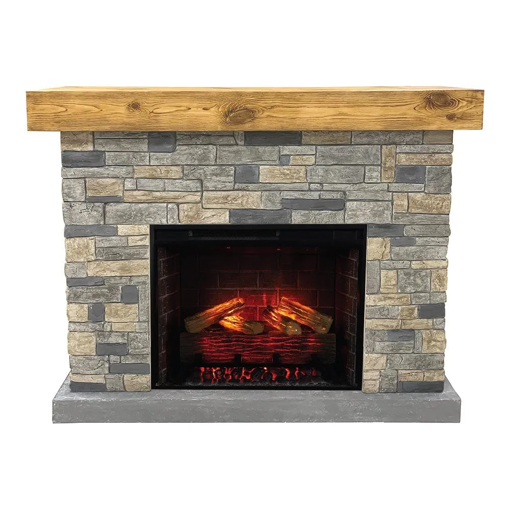 Country Living Dixson Electric Fireplace Mantel Package