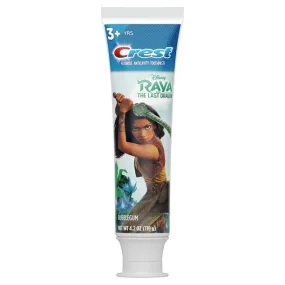 CREST TOOTHPASTE RAYA BUBBLEGUM 4.2 Oz