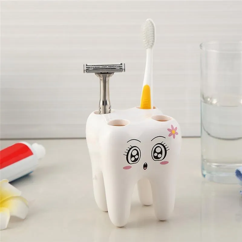 Cutesy Toothy Toothbrush Holder