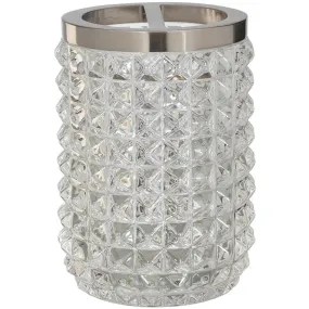 Deco Glass Toothbrush Holder