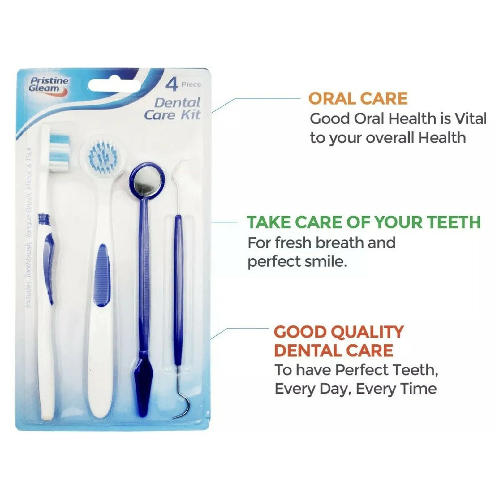 Dental Care Kit 4 Piece