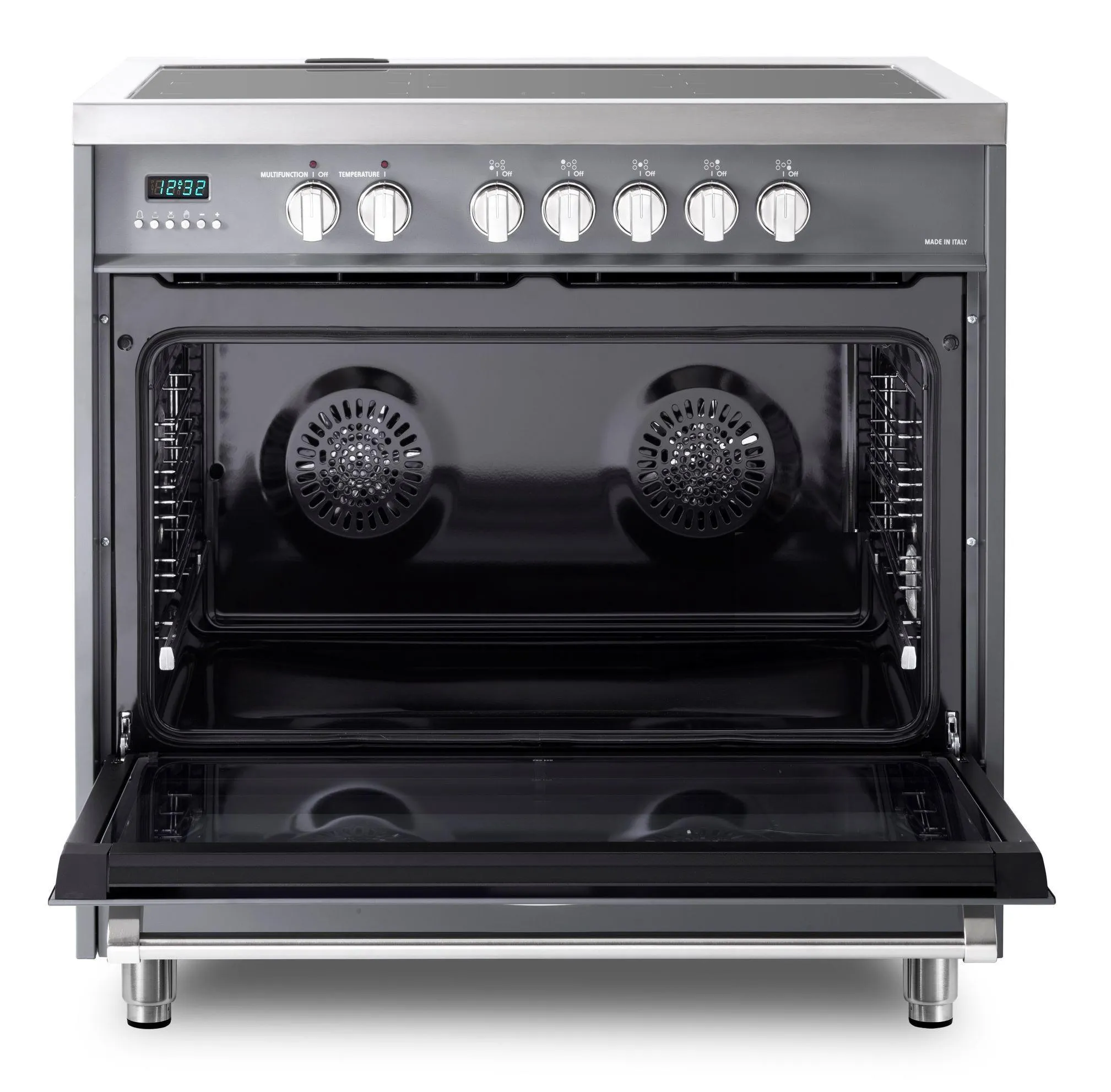 Designer 36" Induction Single Oven Range - Slate Gray