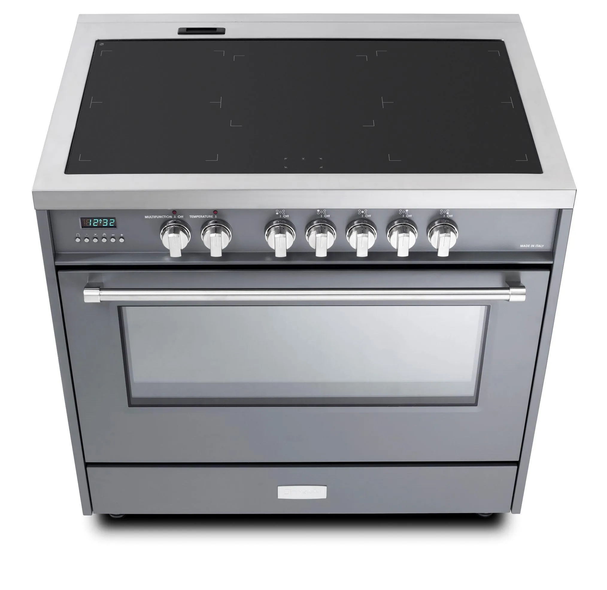 Designer 36" Induction Single Oven Range - Slate Gray