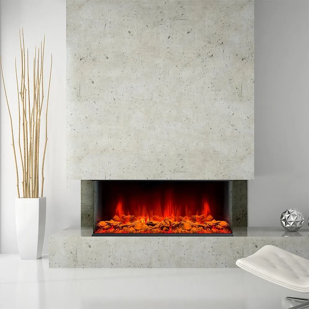 Dynasty 42-in Melody Multi-Sided Smart Linear Electric Fireplace