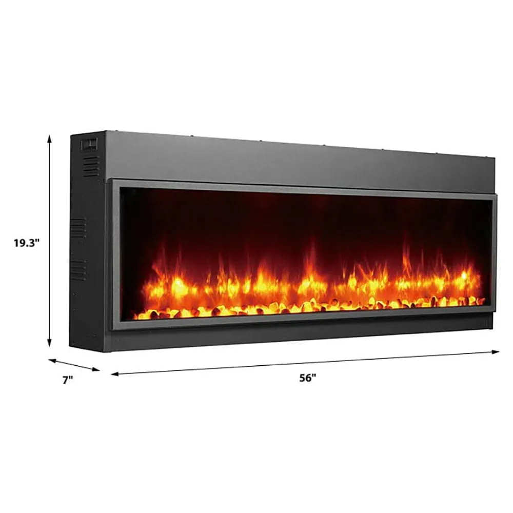 Dynasty 55-In Harmony Built-In Electric Fireplace