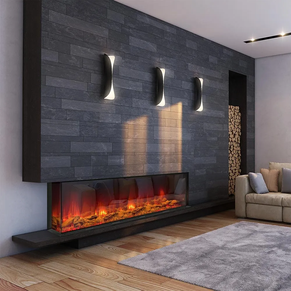 Dynasty 63-in Melody Multi-Sided Smart Linear Electric Fireplace