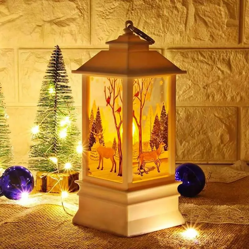 【Early Sale 50% Off Free Shipping】Electric snowing music street lamp Christmas decorations🎉