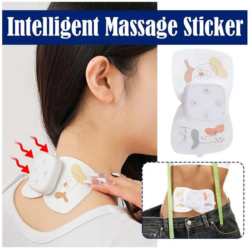 Electric Pressure Relief Portable Massage Sticker F48-8-864