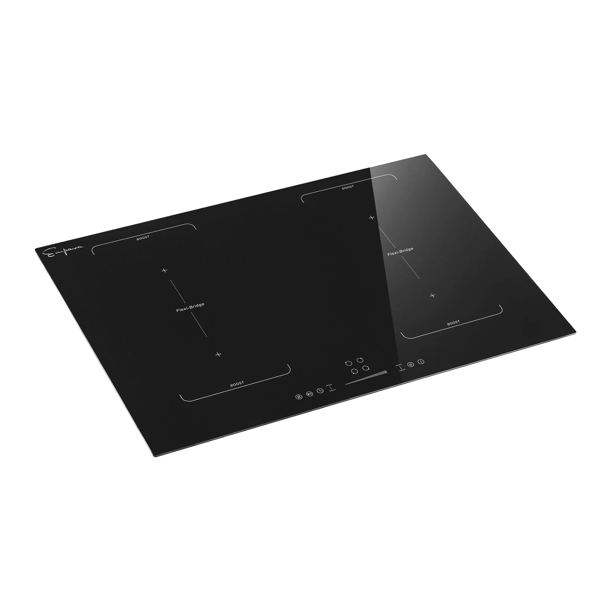 Empava 30EC04 30 Inch Black Electric Stove Induction Cooktop