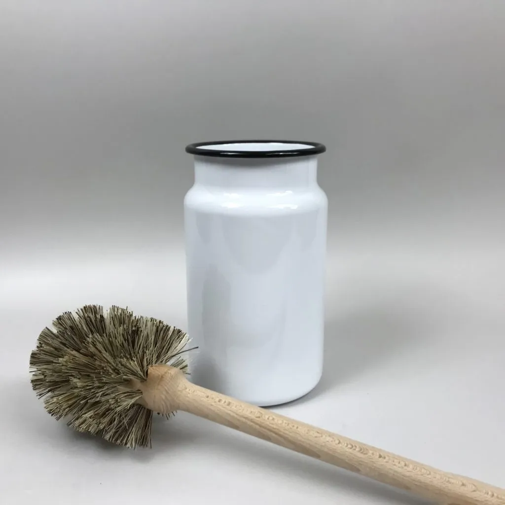 Enamel Toilet Brush Holder