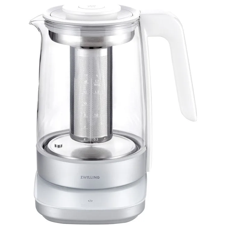 Enfinigy Glass Tea Kettle - Silver