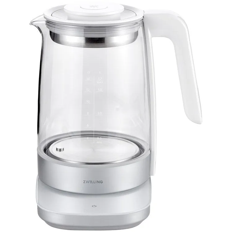 Enfinigy Glass Tea Kettle - Silver