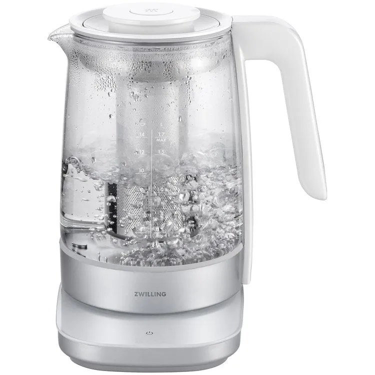 Enfinigy Glass Tea Kettle - Silver