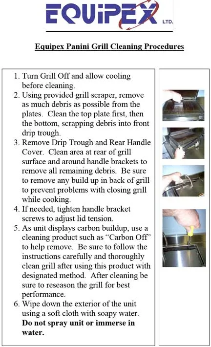 Equipex PANINI-XL Sodir Electric Panini Grill, Grooved