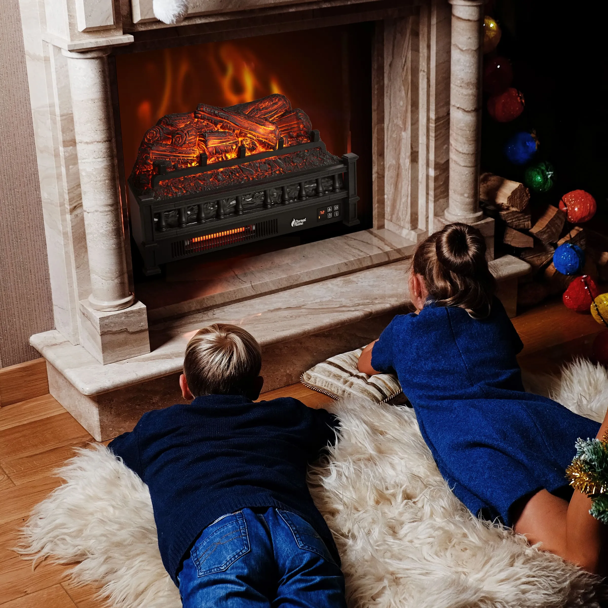 Eternal Flame EF23-PB Electric Fireplace Logs