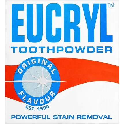 EUCRYL Tooth Powder Smokers Original 50g