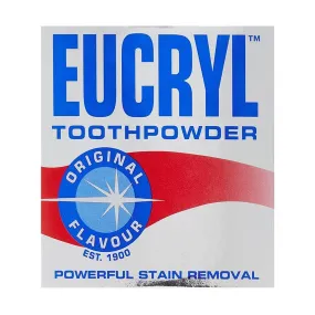 Eucryl Toothpowder - Original ~ Stain Removal