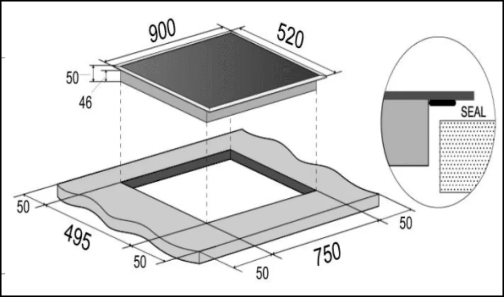 Euro Appliances ECT900C62 90cm Electric Cooktop - Special Order