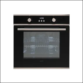 Euro Appliances EO605SX 60cm Black & Stainless Steel Electric Oven - Ex Display Discount