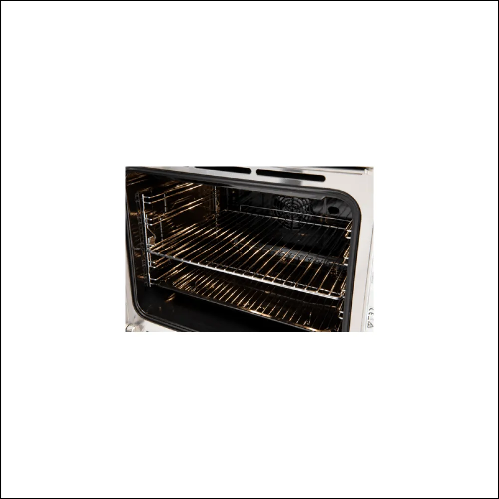 Euro Appliances EO60SOSX Black & Stainless Steel Side Opening Electric Oven - Ex Display Discount