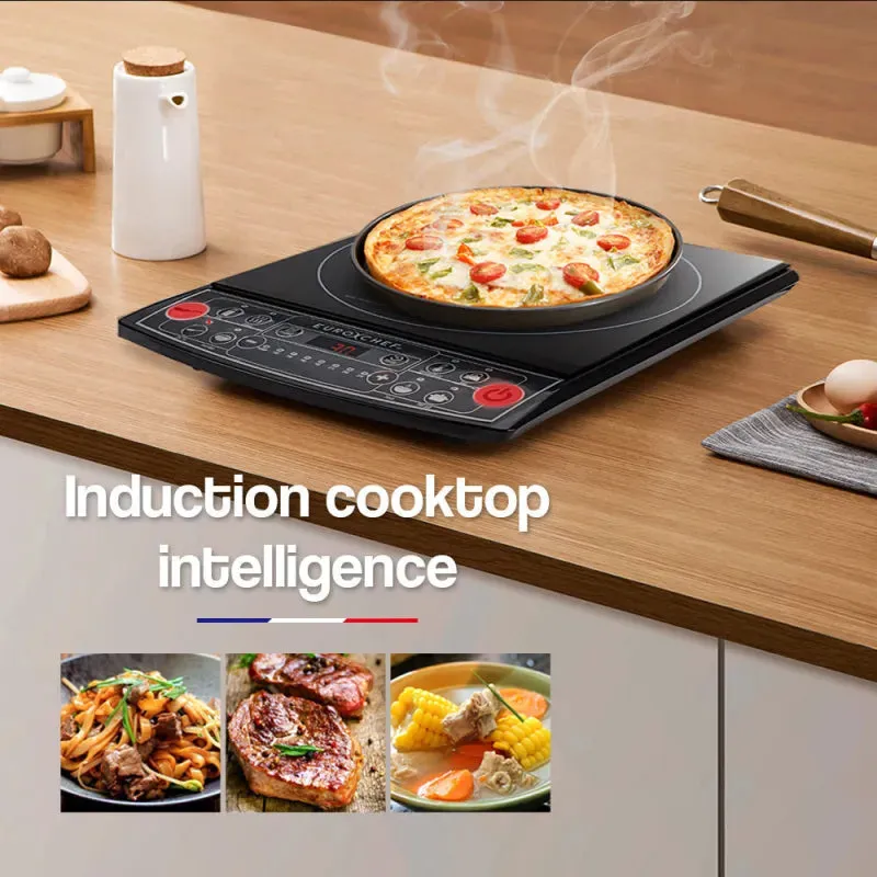 EuroChef Electric Induction Portable Cooktop Stove