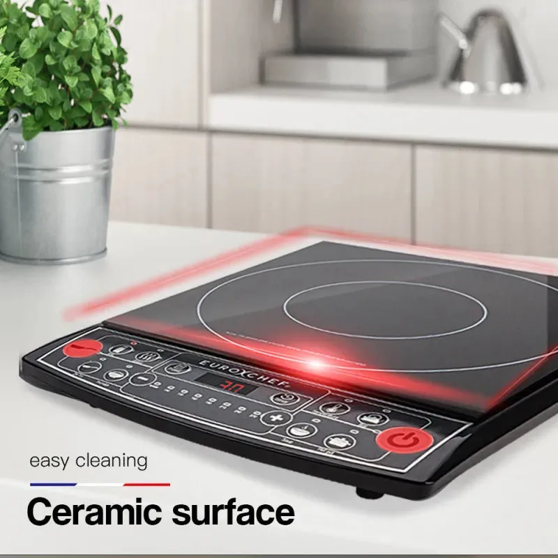 EuroChef Electric Induction Portable Cooktop Stove