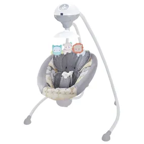 Fitch Baby Baby Cradle And Electric Swing (Ivory)