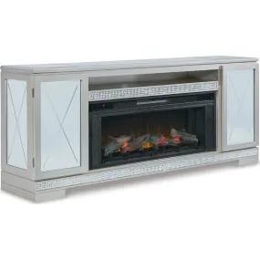 Flamory TV Stand with Fireplace