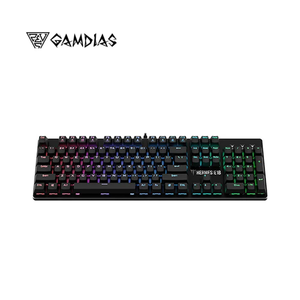 Gamdias Wired Combo Gaming Keyboard Hermes E1B