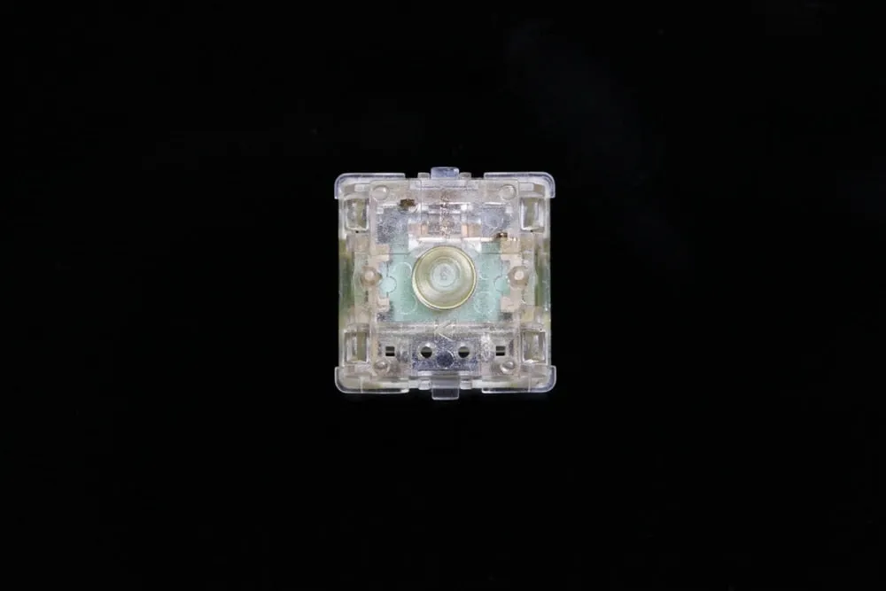 Gateron kangaroo Switch RGB Tactile 59g 63g Switches For Mechanical keyboard mx stem 5pin orange transparent body green