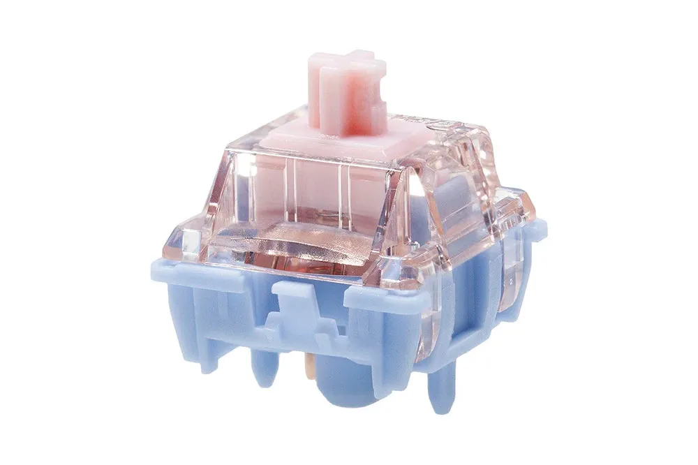 Gateron Melodic Switch Clicky 60g MX switch for Mechanical Keyboard Factory Lubed PC PA66 POM Long Spring Dual Rail Click