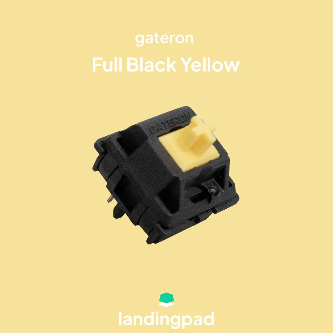 Gateron Milky Top / SMD / Milky Yellow / Full Black Yellow Switch