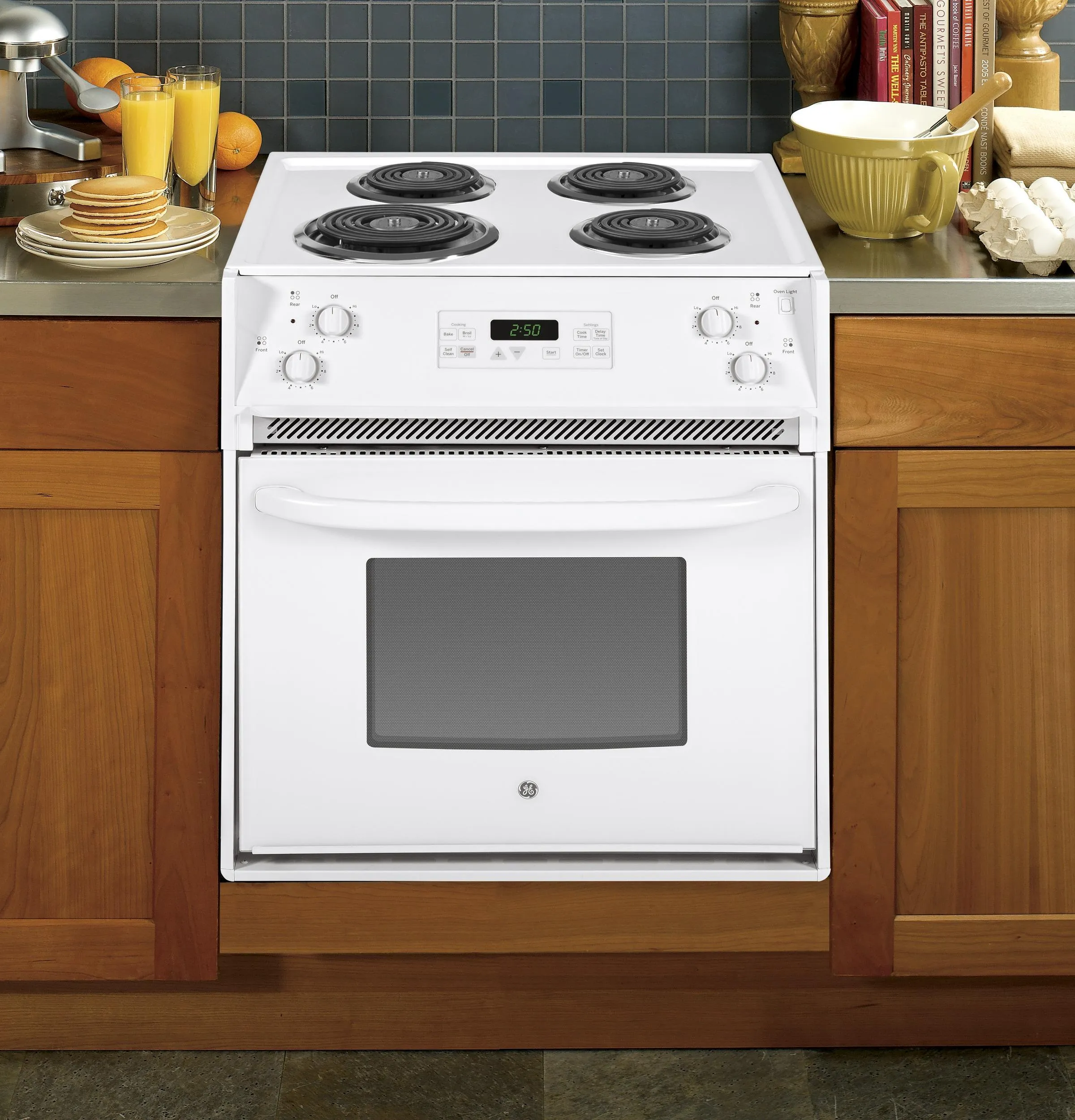 GE® 27" Drop-In Electric Range