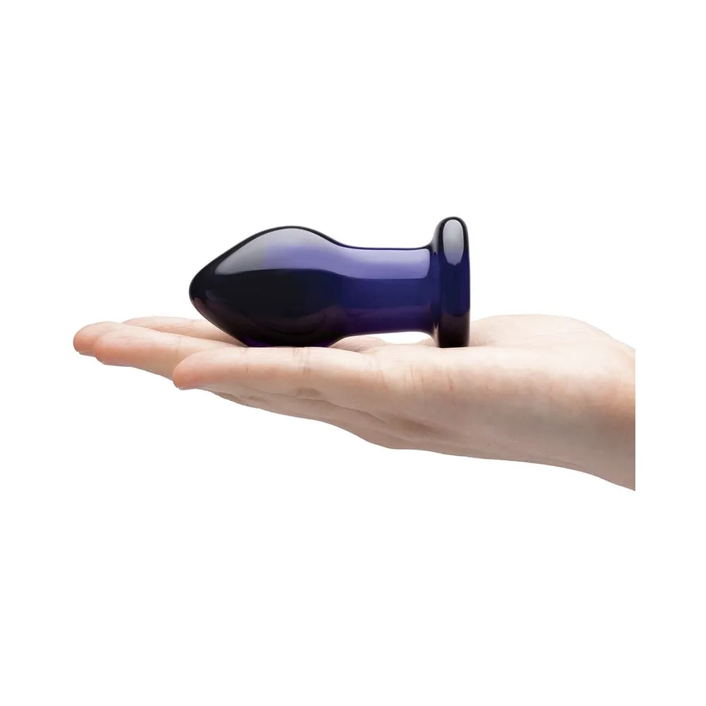 Glas 3.5 in. Rechargeable Remote-Controlled Vibrating Butt Plug