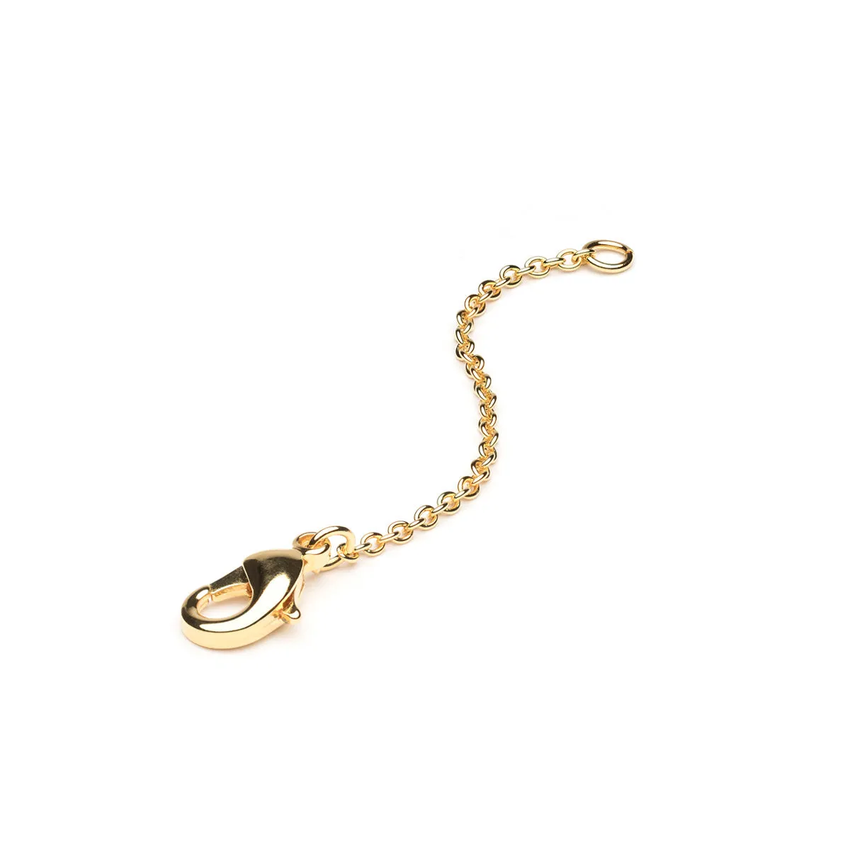 Gold Plated 2 inch Pendant Chain Necklace Extender