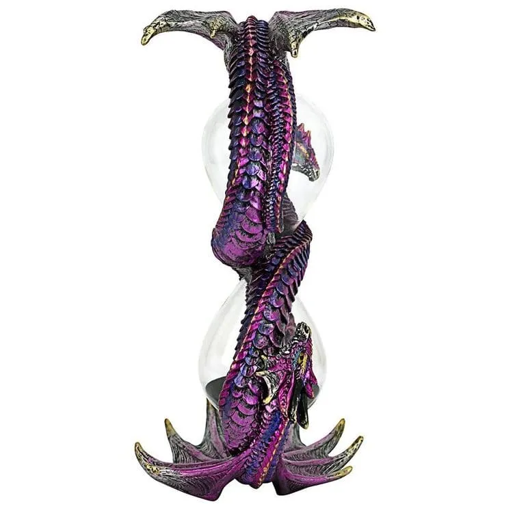 Gothic Dragon Sculptural Sandtimer Hourglass