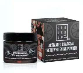 Grounded Beauty Charcoal Teeth Whitening Powder