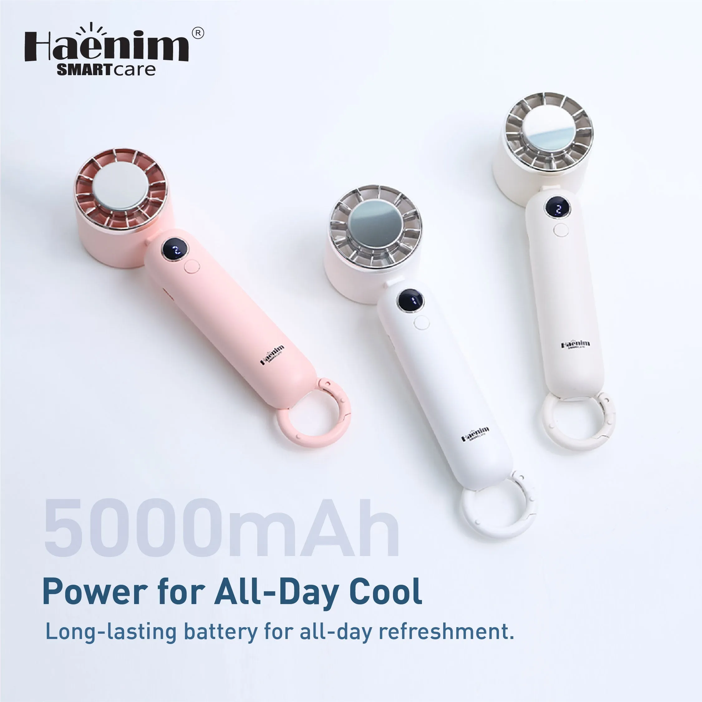 HAENIM PORTABLE MINI ICE FAN