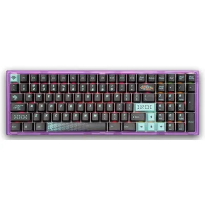 HEAVY SHELL Kira96 Three Mode Transparent Mechanical Keyboard