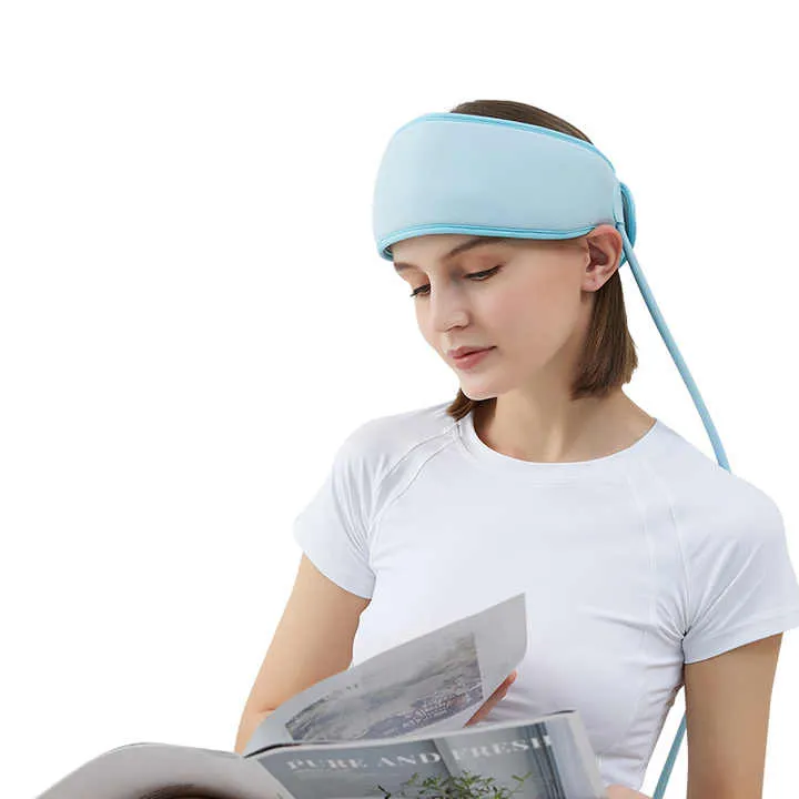 HIVAGI® "Wireless Head Massager with Vibration, Heat, and Air Compression - Relieve Stress and Promote Relaxation"