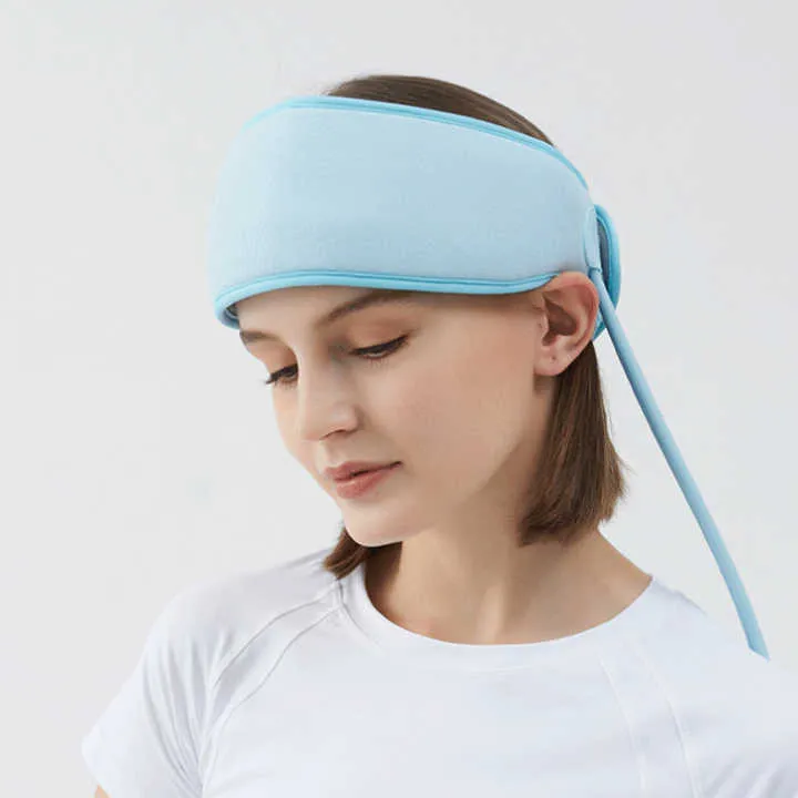 HIVAGI® "Wireless Head Massager with Vibration, Heat, and Air Compression - Relieve Stress and Promote Relaxation"