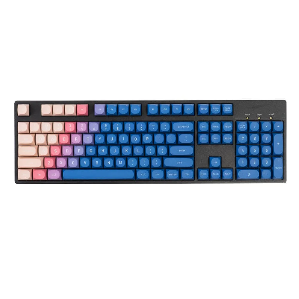 IDOBAO Gradient Color MA Height Laser Engraving Dyed Keycaps