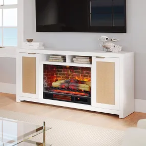 Inlet Cove 57-in Electric Fireplace TV Stand